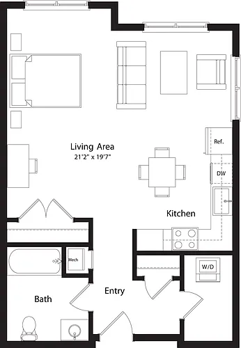 Floor plan S2-G2