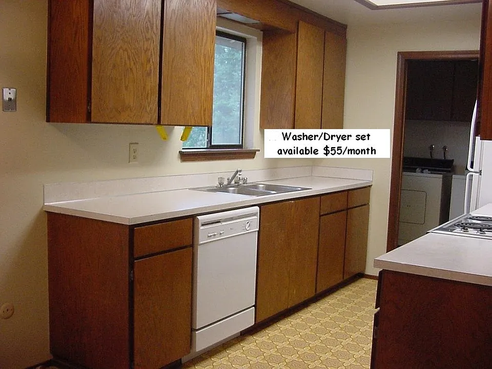 Dishwasher, Stove, Refrigerator