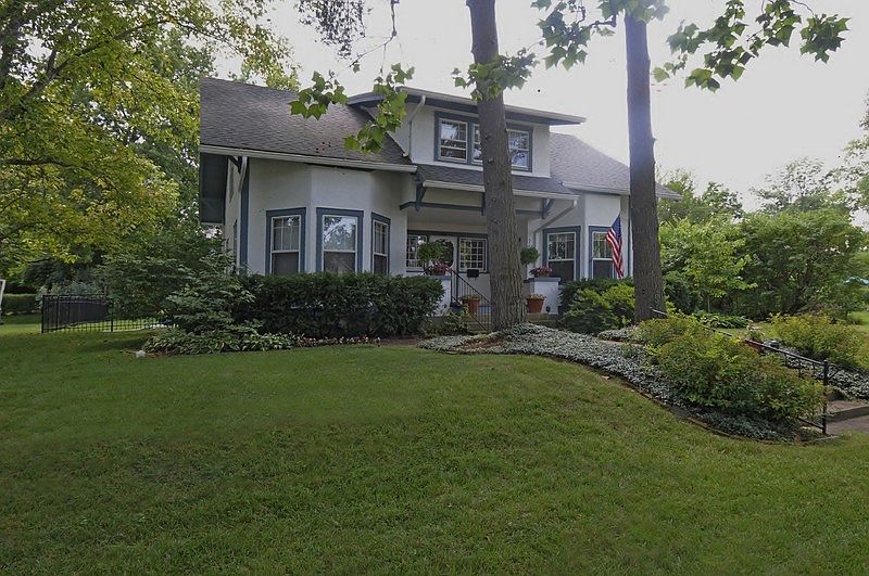 Front of home
						:
						Craftsman style home overlooks tree lined street.