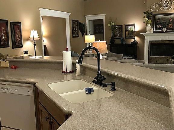 Living rm. view from kitchen