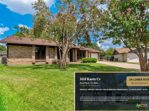 1610 Karen Cv, Round Rock, TX 78664