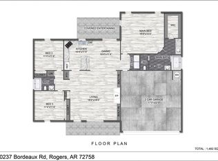 10237 Bordeaux Rd, Rogers, AR 72758