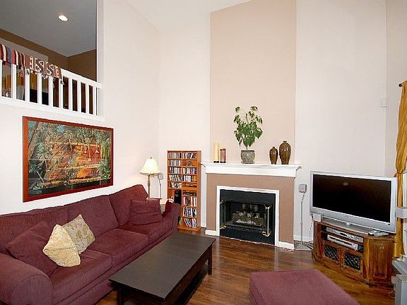 Living Room with Gas Fireplace