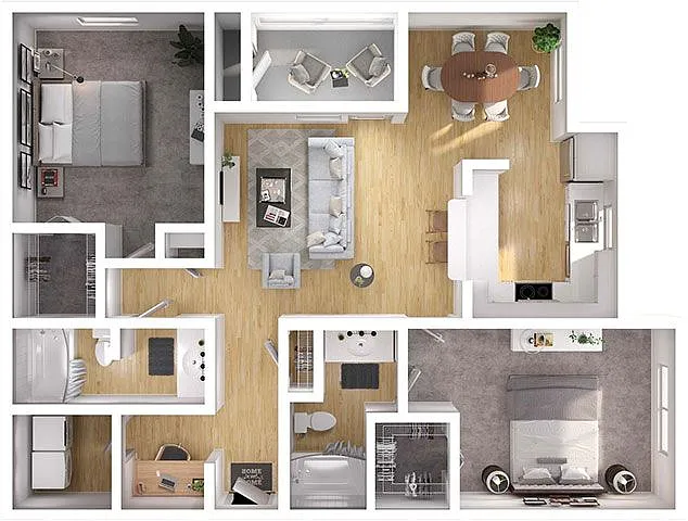 Floor plan Royal Oaks