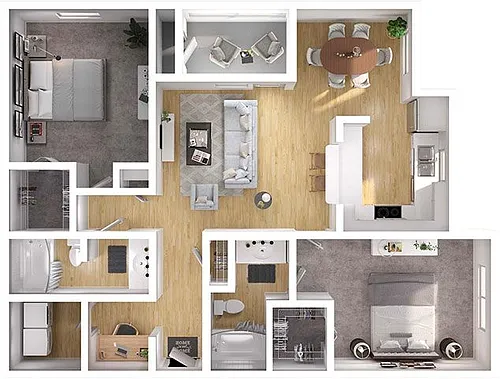 Floor plan Royal Oaks