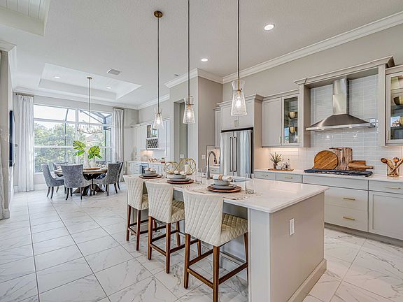 Kitchen to Dining Cypress Model