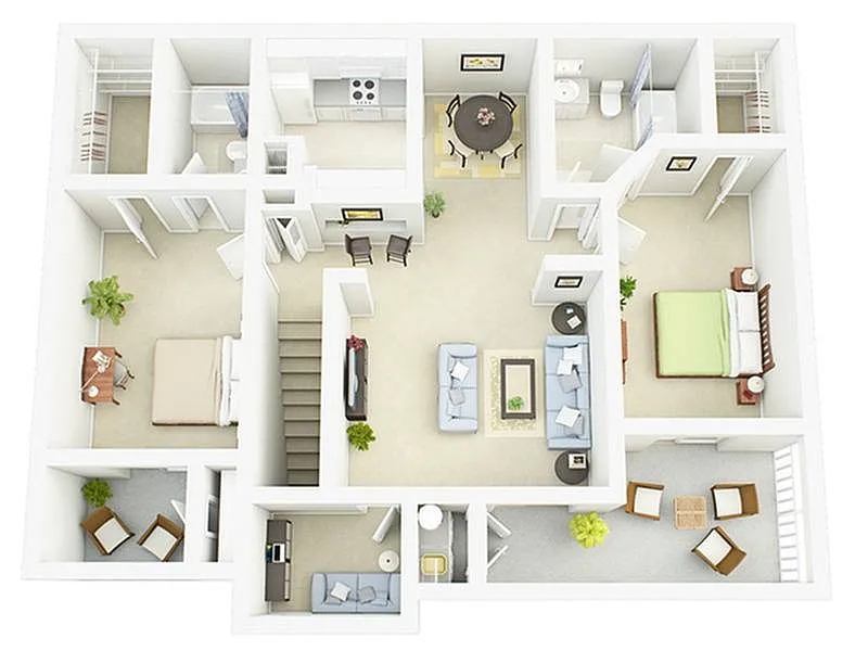 Floor plan B2