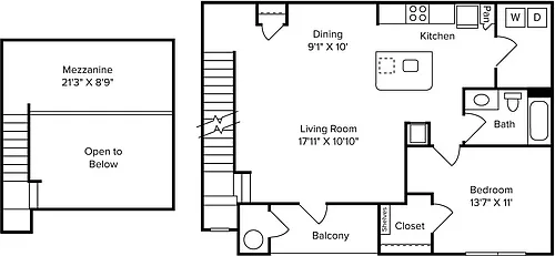 Floor plan A1L