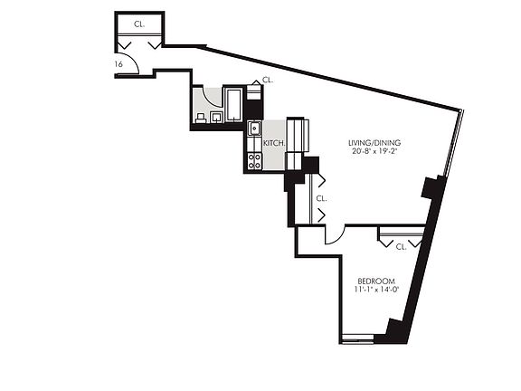 2nd image of 45 Wall St APT 216