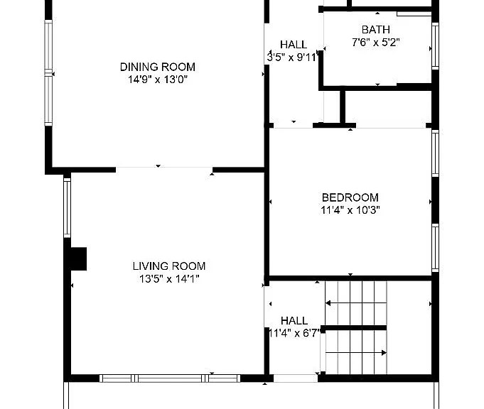 Second Floor Layout