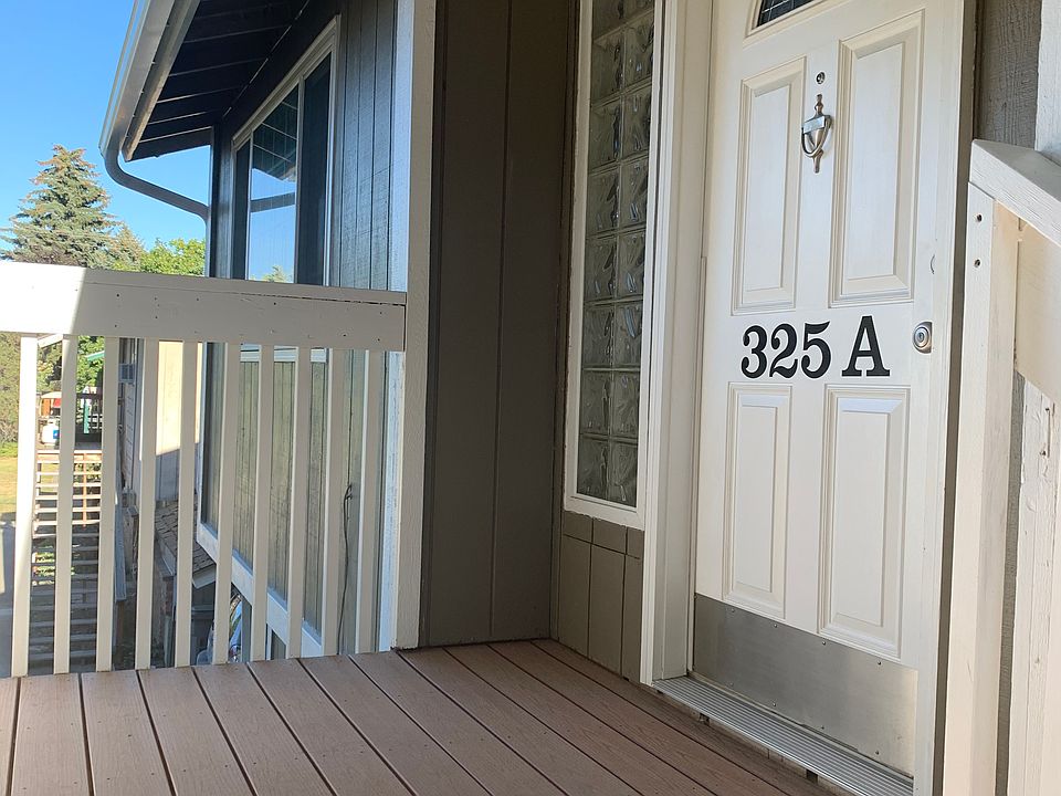 Front door and landing