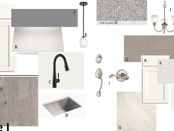 Serene I Design Package Collage