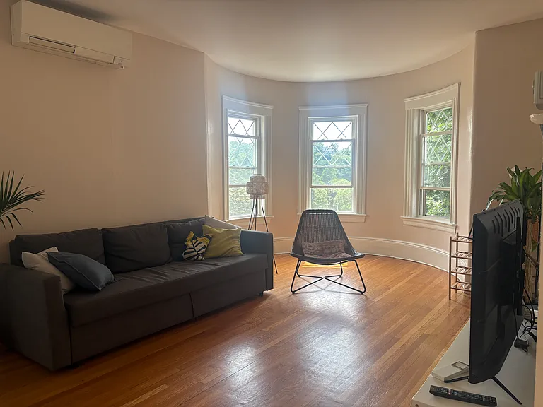 Living Room. Furniture provided upon request.