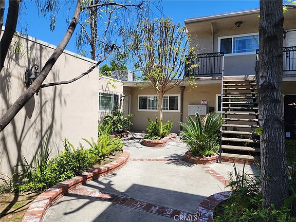 Courtyard. Unit entrance on the left side facing the property.