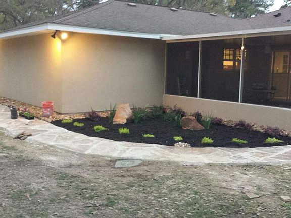 Back Side of House with Screen Porch