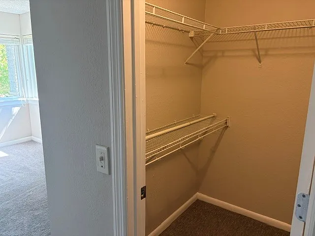 Main bedroom walk-in closet