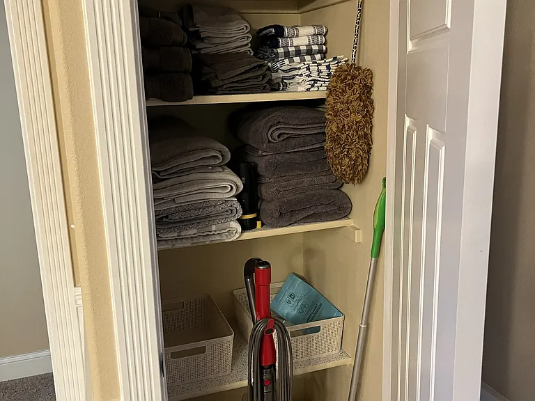 Stocked hall pantry!