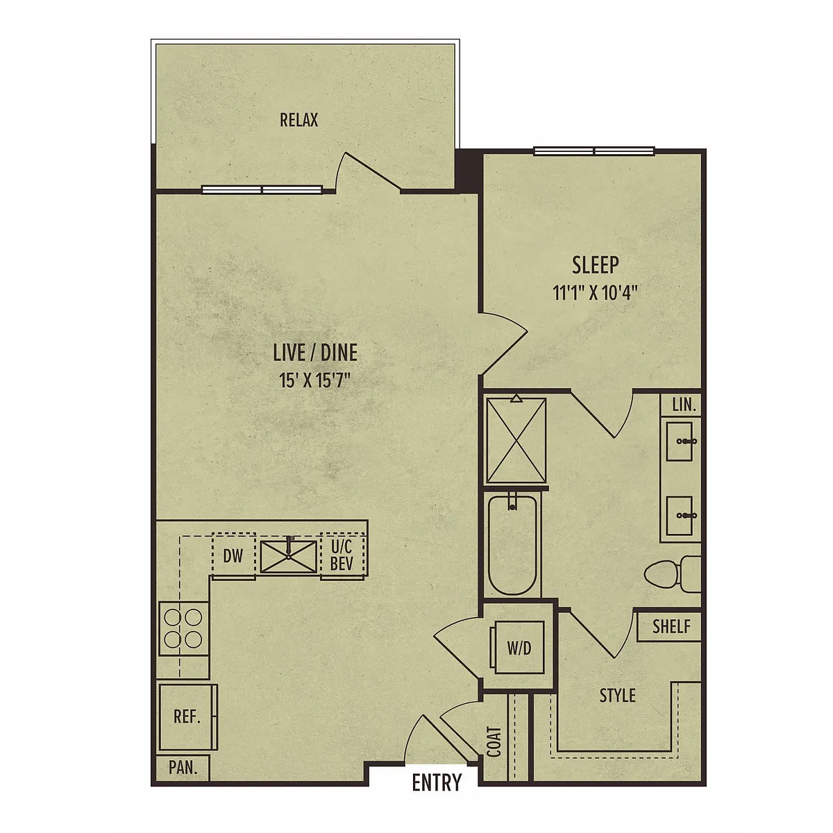 Floor plan 1F