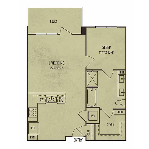 Floor plan 1F