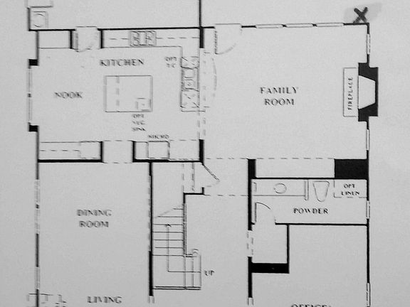 The first floor layout