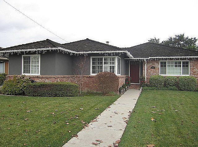 Front of the house