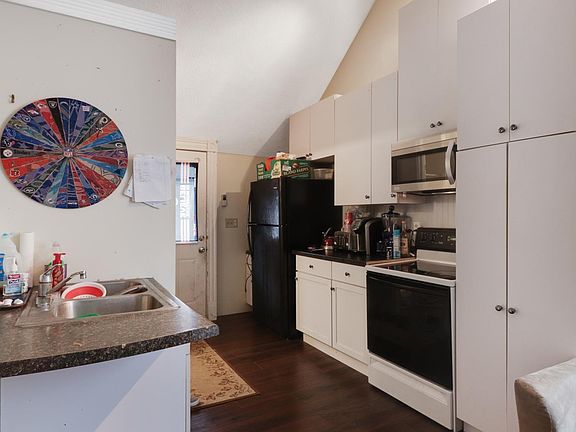 Kitchen open to living room.