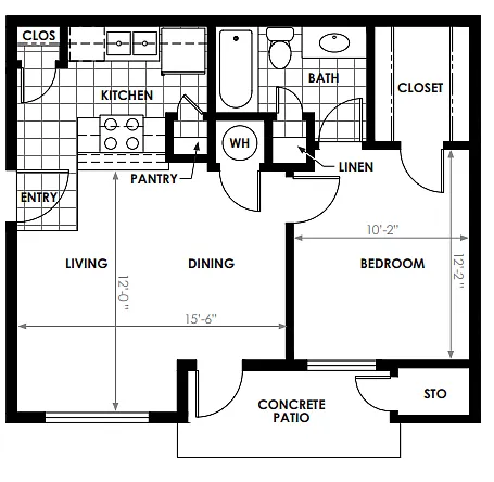 Floor plan A
