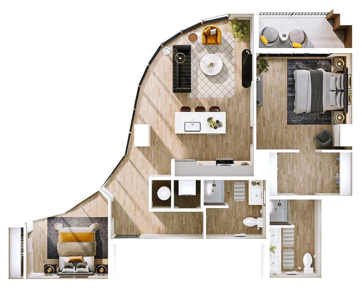 Floor plan B1