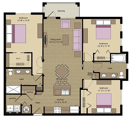 Floor plan C1
