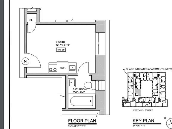 2nd image of 305 W 45th St APT 2N