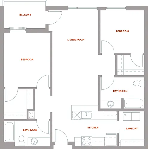 Floor plan B1 Series 22