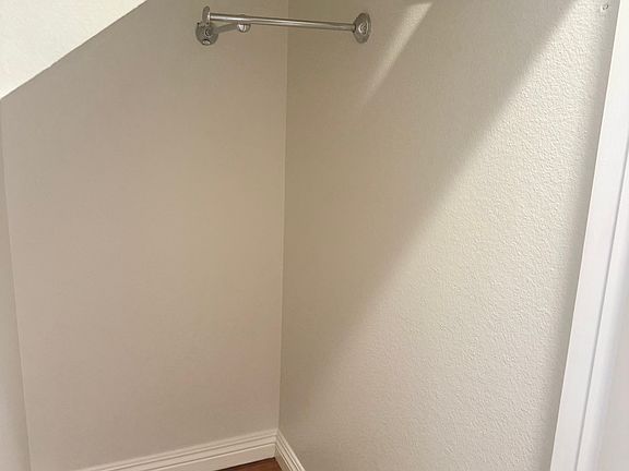 Spacious hall closet downstairs