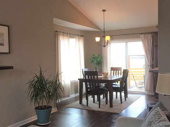 looking into dining area 