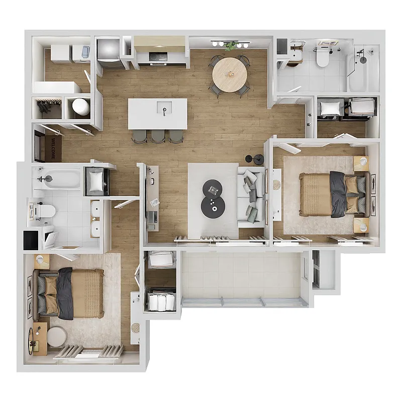 Floor plan B1SR