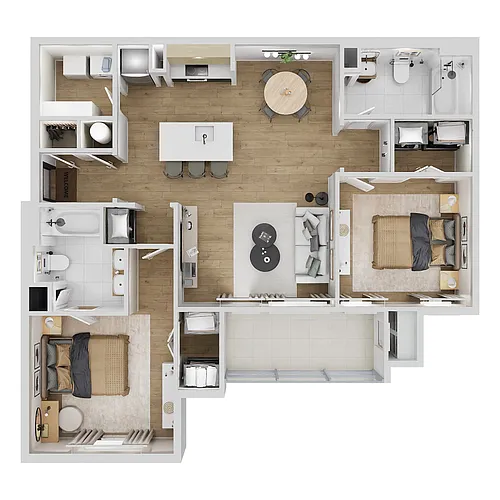 Floor plan B1SR
