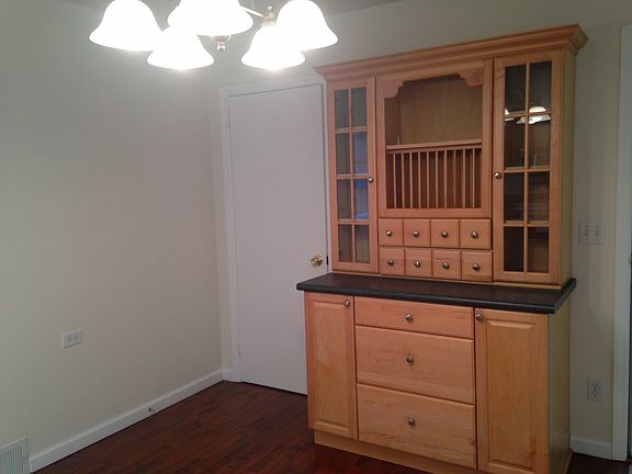 Built in hutch