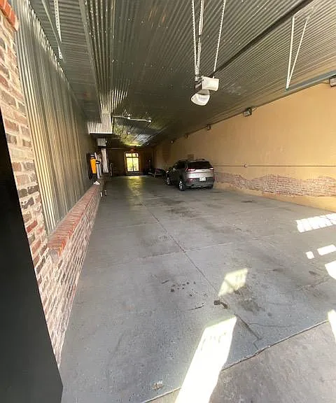 Secure garage parking