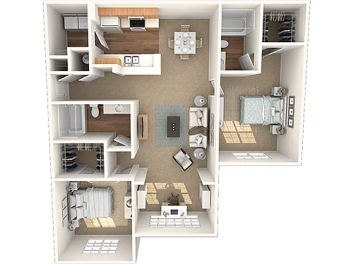 Floor plan The Birch