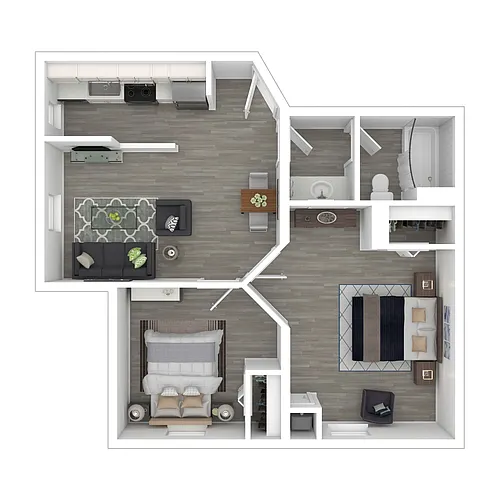 Floor plan B1 Upgrade