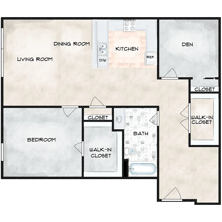 Floor plan Pace Line