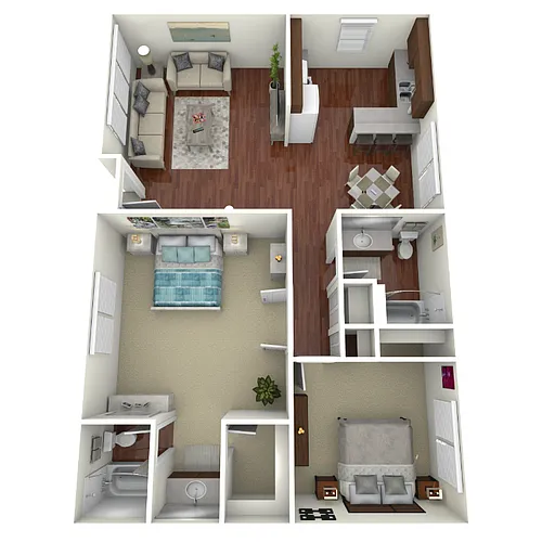 Floor plan Plan B