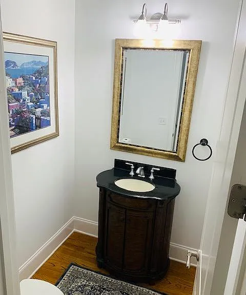 Bathroom on main floor.