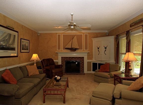 Family Room with Fireplace