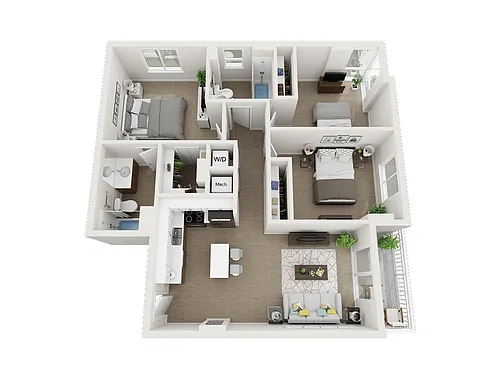 Floor plan Claire