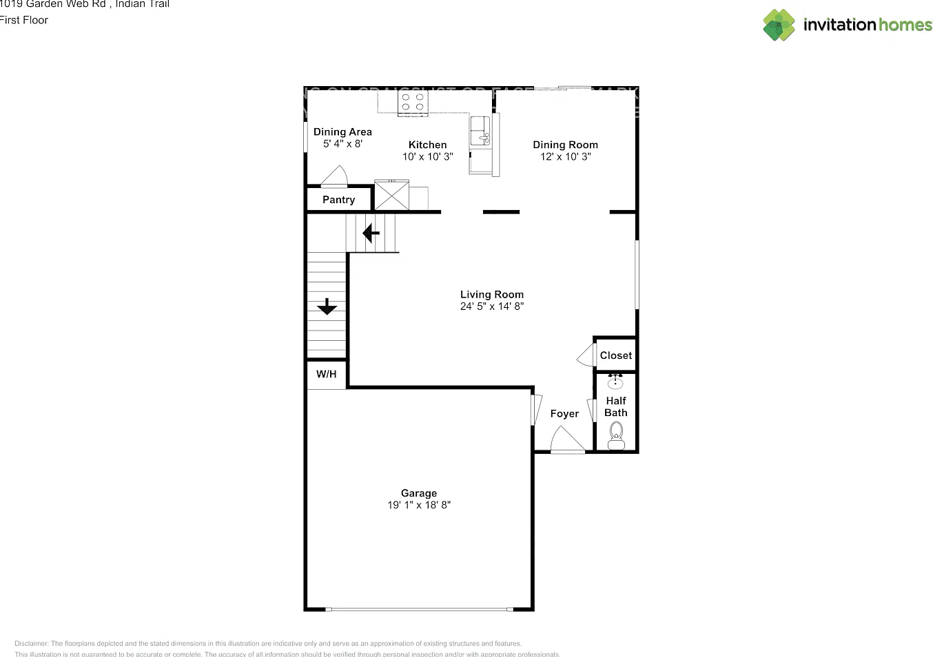 1019 Garden Web Rd Indian Trail, NC 28079 — Photo 2
