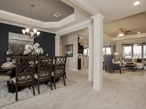 Model Representation - Open concept throughout entryway