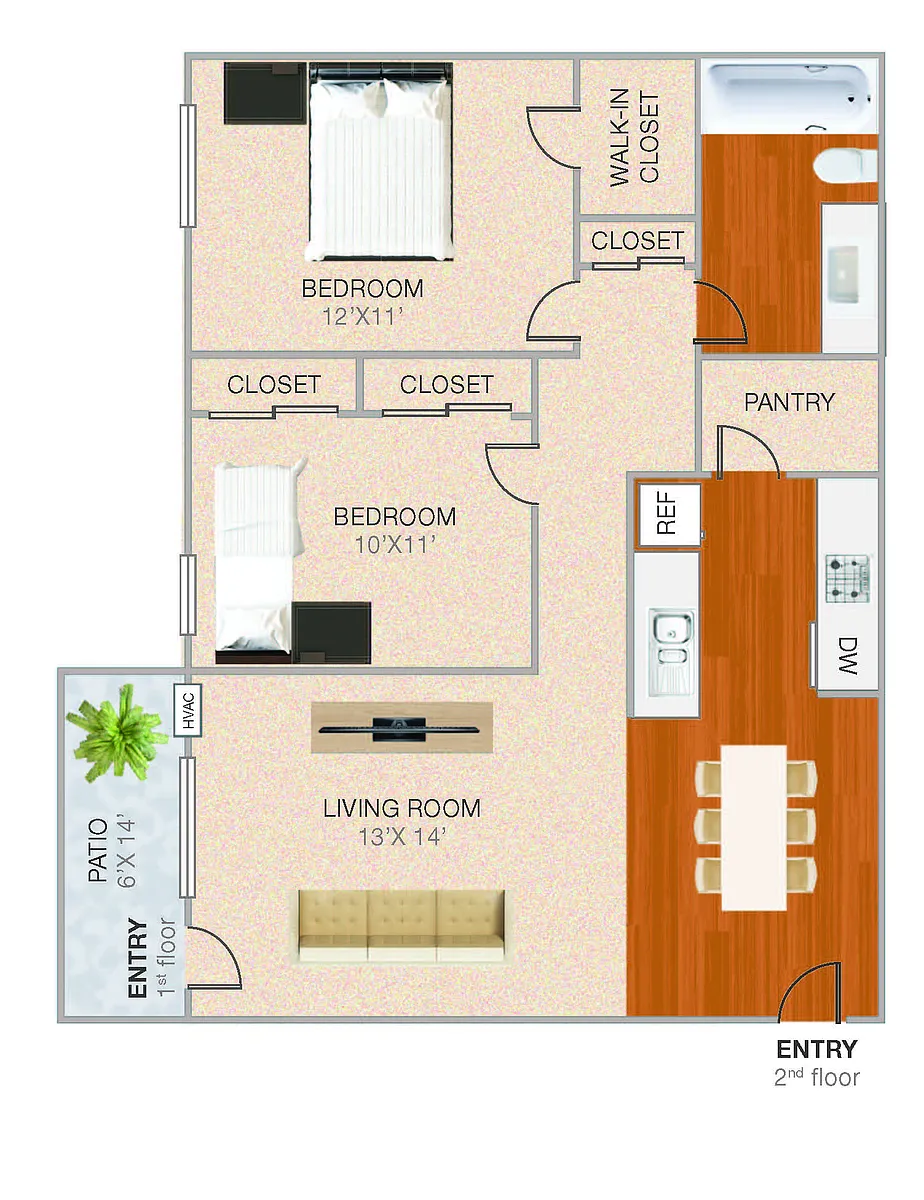 Floor plan B1