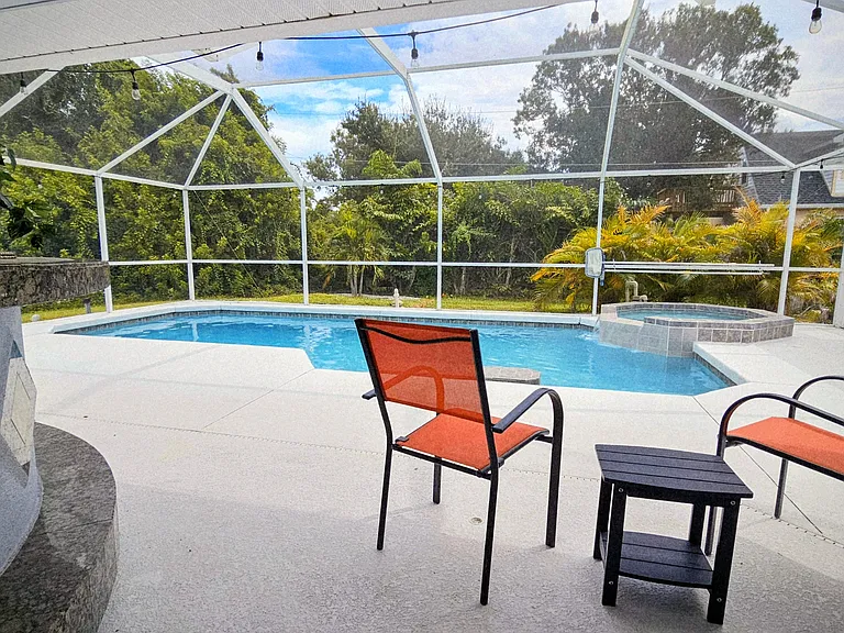 Covered lanai