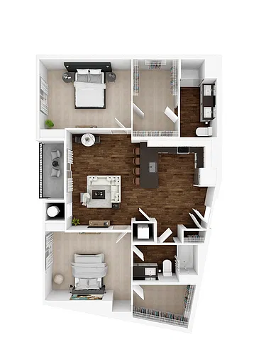 Floor plan Bywaters