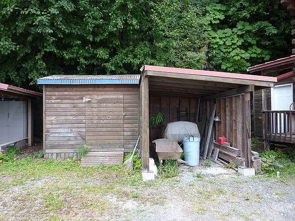 garage and shed